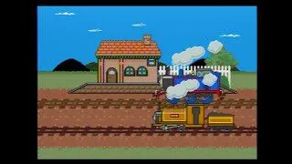 トーマスvsデューク 頂上決戦 ピコ きかんしゃトーマス ふみまろりゲーム記録 トーマス塗り絵と動画