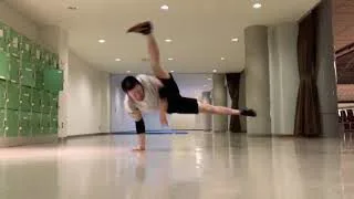 ブレイクダンス ひたすらトーマス Flare Practice 大丸bboy トーマス塗り絵と動画